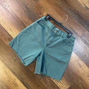 Universal Thread Green Cutoff Shorts